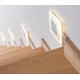 SunLed Petit Biały Zimny Lampy schodowe LED Glass Led-Glass