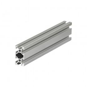 produkt - Aluminium Systemprofil 20x40 Nut 6 mm lang 200-2000 mm Alu Systemprofile