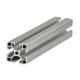 Aluminium Systemprofil 40x40 Nut 8 mm lang 200-2000 mm Alu Systemprofile