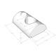 L-Shaped Corner Joint Bracket with Accessories (for 2020 Aluminium T-Slot Profiles) Aluminium Strut Profiles