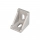 Set of 16 L-Shaped Corner Joint Brackets (for Profile 3030 Aluminium T-Slot Profiles) Aluminium Strut Profiles