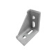 Unilateral Right Angle Corner Joint Bracket with Accessories (for Profile 3030 Aluminium T-Slot Profiles) - Set of 4 Aluminiu...