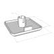 Zaślepka plastikowa 2020 - zestaw 4 sztuk Profile Aluminiowe Konstrukcyjne