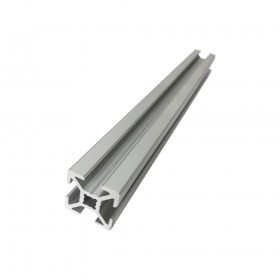 Aluminium Systemprofil 20x20 Nut 6 mm lang 200-2000 mm